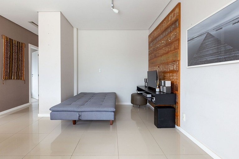 Cobertura com 2 quartos + jacuzzi no Campeche