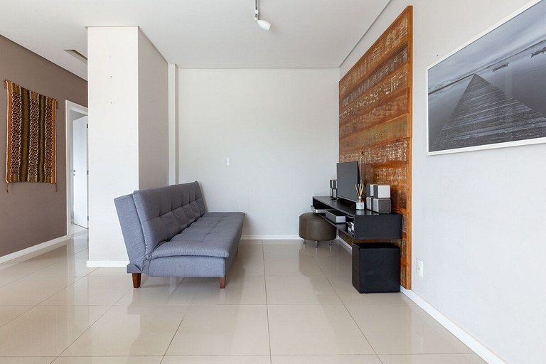 Cobertura com 2 quartos + jacuzzi no Campeche