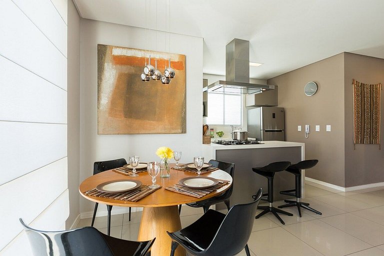 Cobertura com 2 quartos + jacuzzi no Campeche