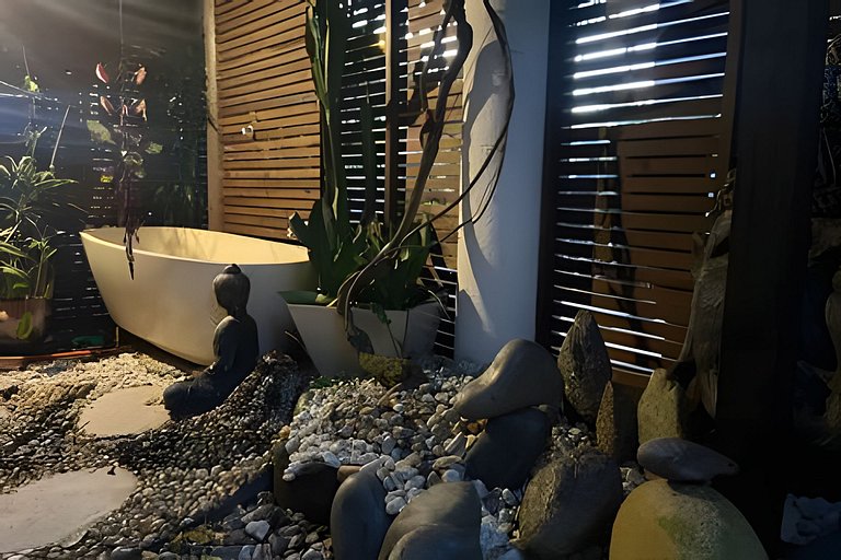 Casa Bali - piscina privativa e a 2min da praia