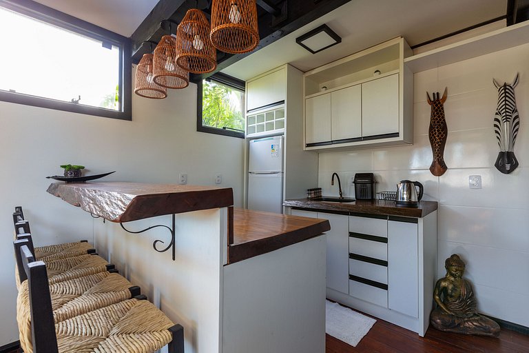 Seu Bangalô Balinês a 2min da praia do Campeche