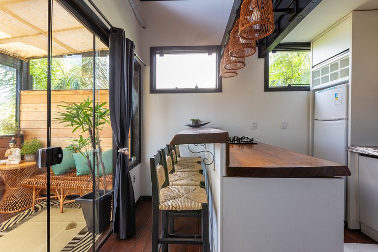 Seu Bangalô Balinês a 2min da praia do Campeche