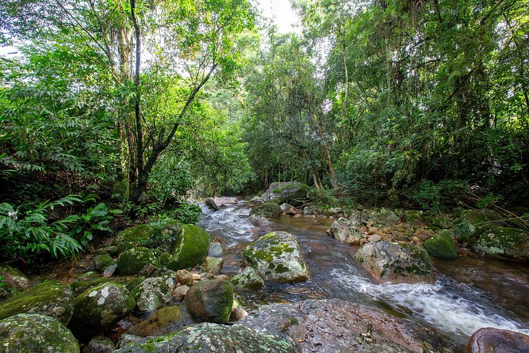 Cachoeira Privativa + Termas a 8min – Relax Total - Retiro Á