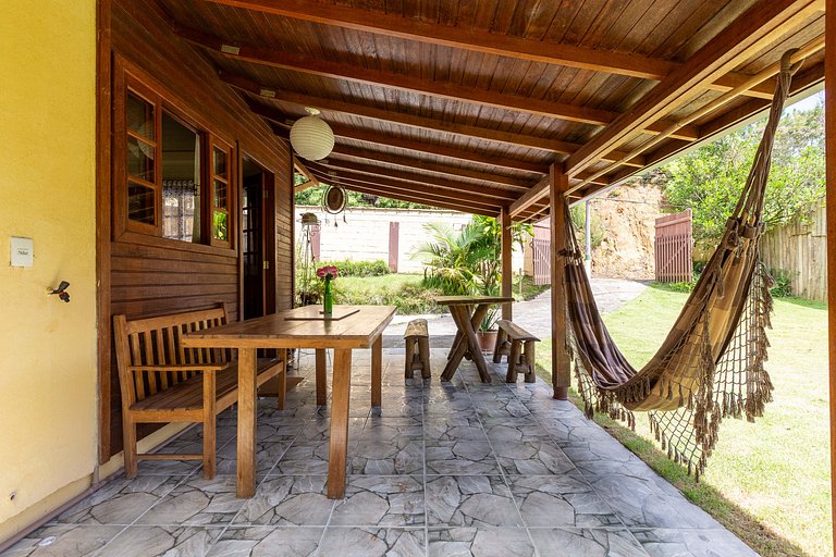 Cachoeira Privativa + Termas a 8min – Relax Total - Retiro Á