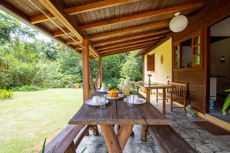 Cachoeira Privativa + Termas a 8min – Relax Total - Retiro Á