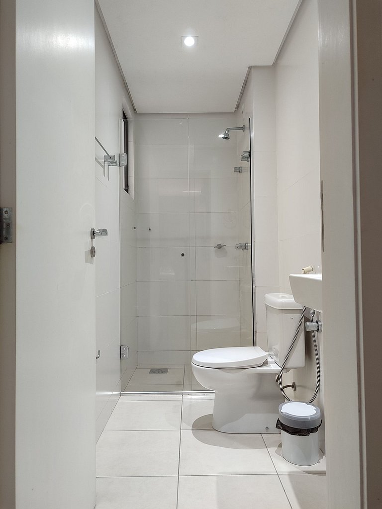 Cobertura com 2 quartos + jacuzzi no Campeche