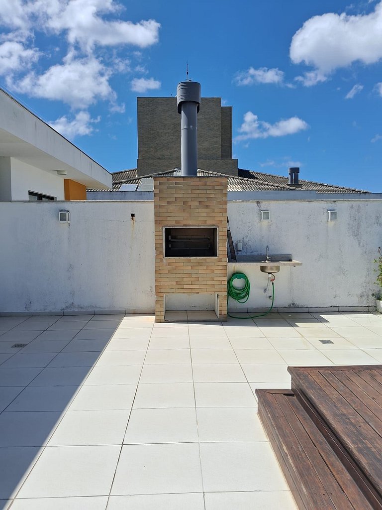 Cobertura com 2 quartos + jacuzzi no Campeche