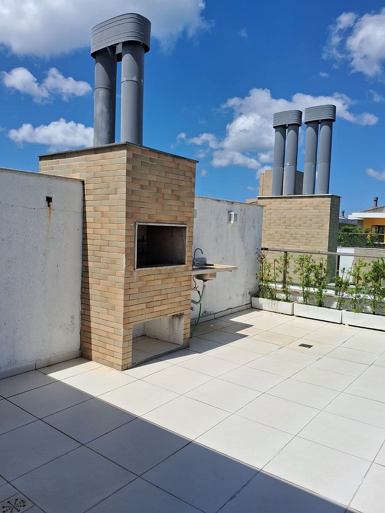 Cobertura com 2 quartos + jacuzzi no Campeche