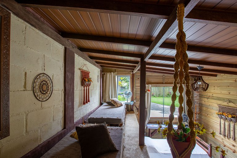 Cachoeira Privativa + Termas a 8min – Relax Total - Retiro Á