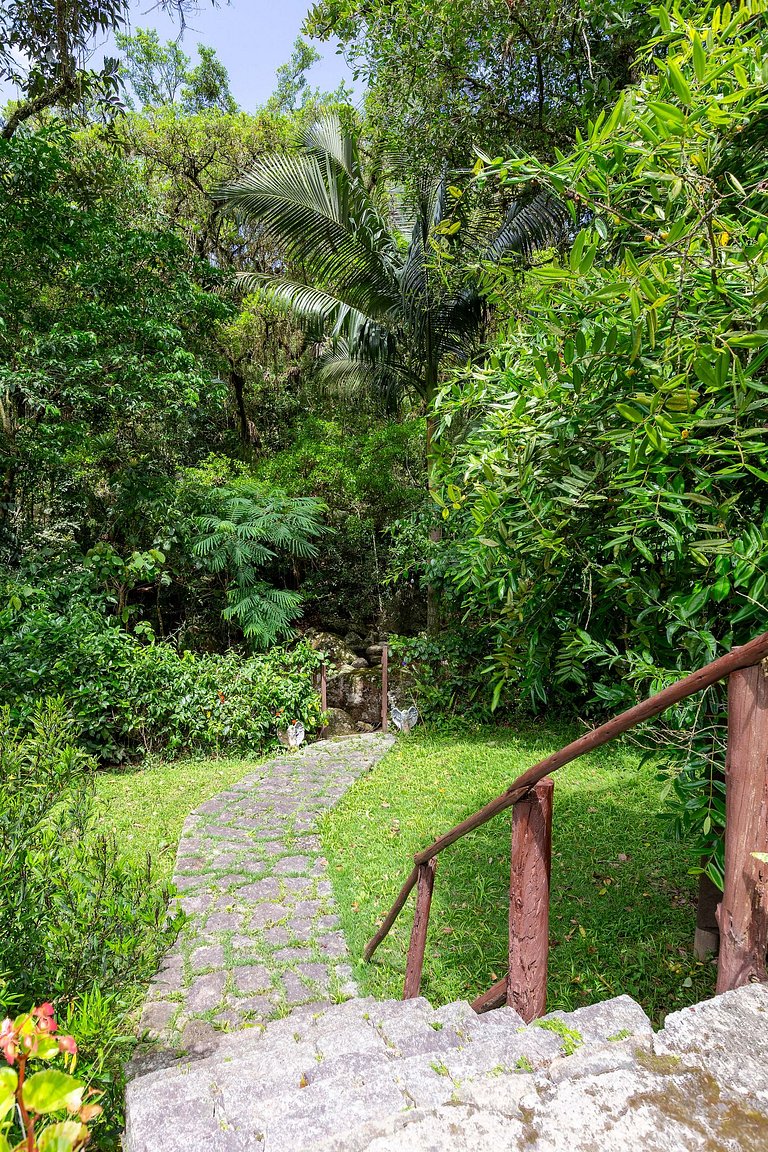 Cachoeira Privativa + Termas a 8min – Relax Total - Retiro Á