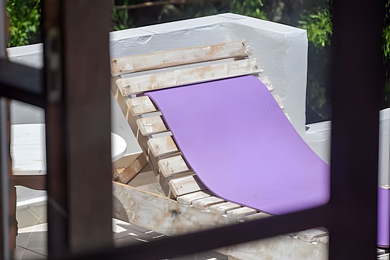 Casa praiana | Vista mar, hidro e pé na areia