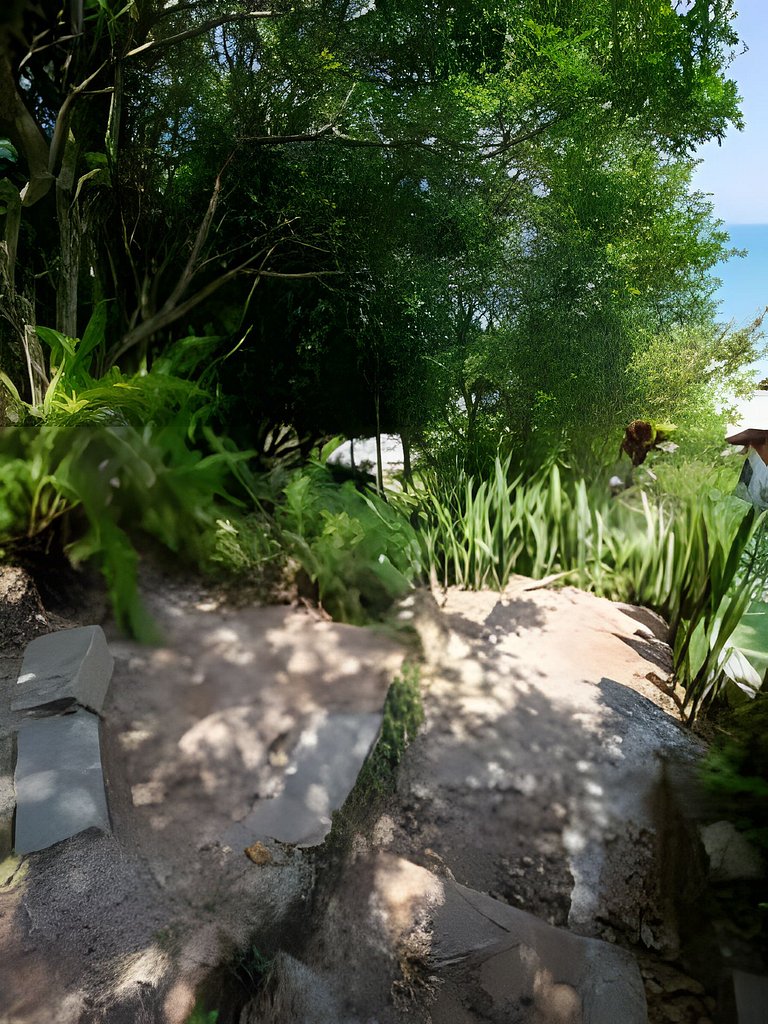 Casa praiana | Vista mar, hidro e pé na areia