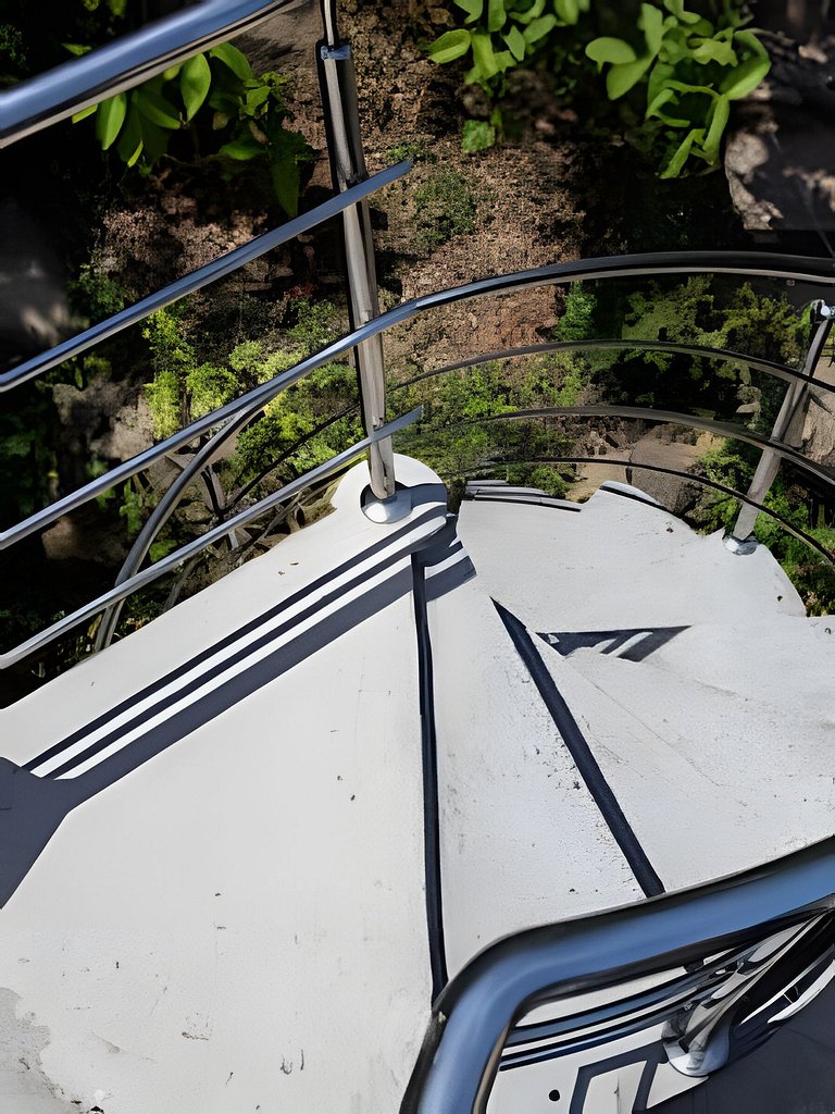 Casa praiana | Vista mar, hidro e pé na areia