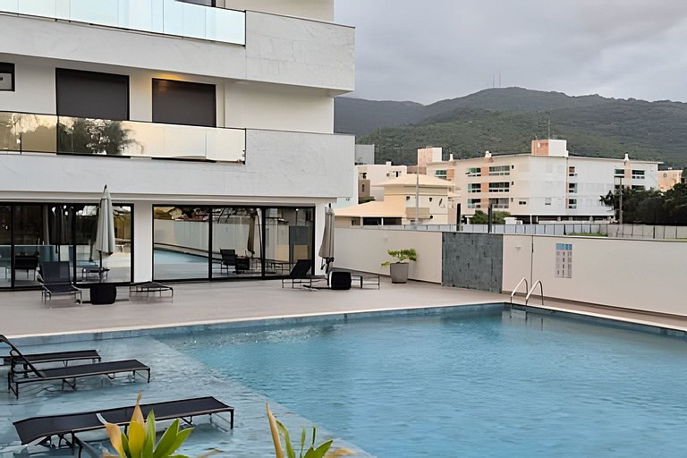 Apê com lazer completo em Governador Celso Ramos