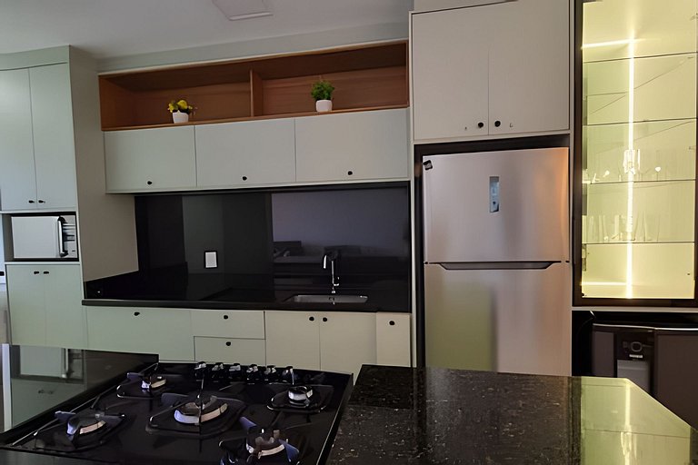 Apê com lazer completo em Governador Celso Ramos