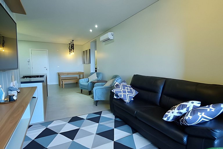 Apê com lazer completo em Governador Celso Ramos