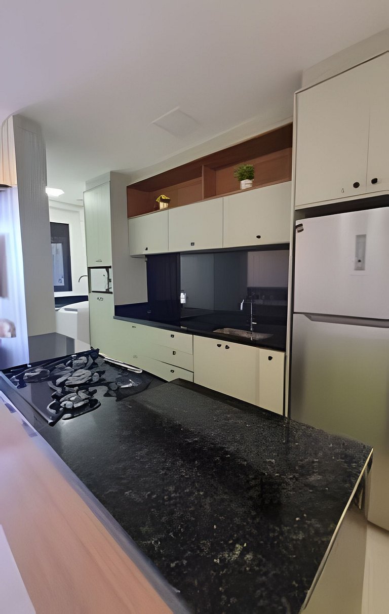 Apê com lazer completo em Governador Celso Ramos