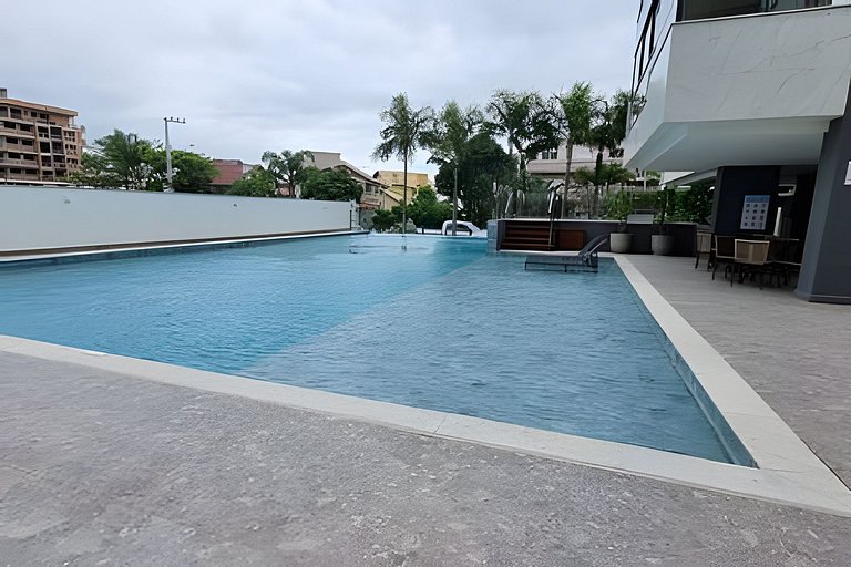 Apê com lazer completo em Governador Celso Ramos