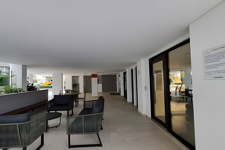 2 Quartos, Piscina e Segurança 24h em Palmas