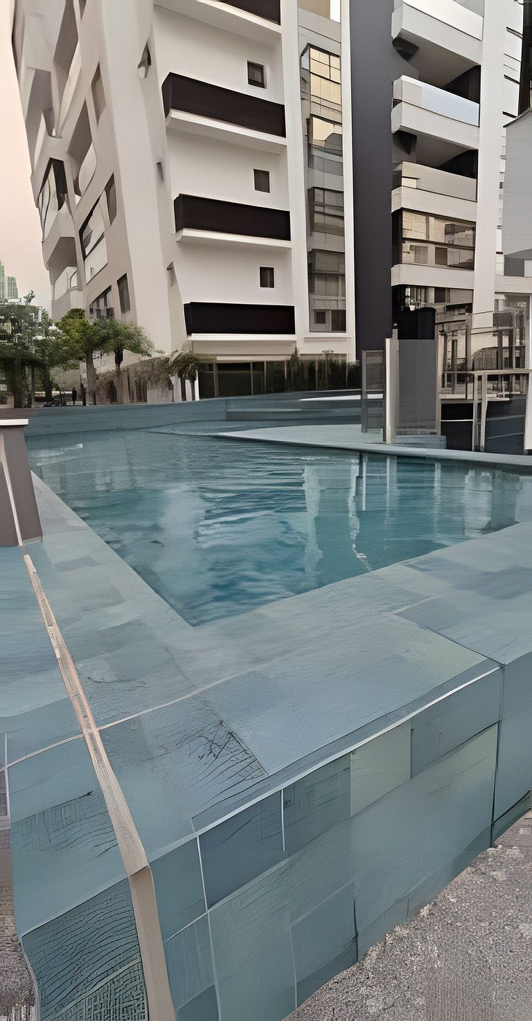 Apê com lazer completo em Governador Celso Ramos