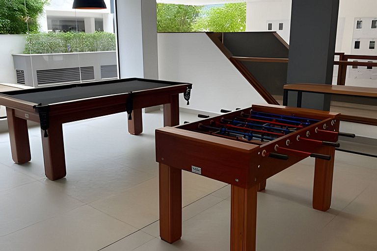 Apê com lazer completo em Governador Celso Ramos