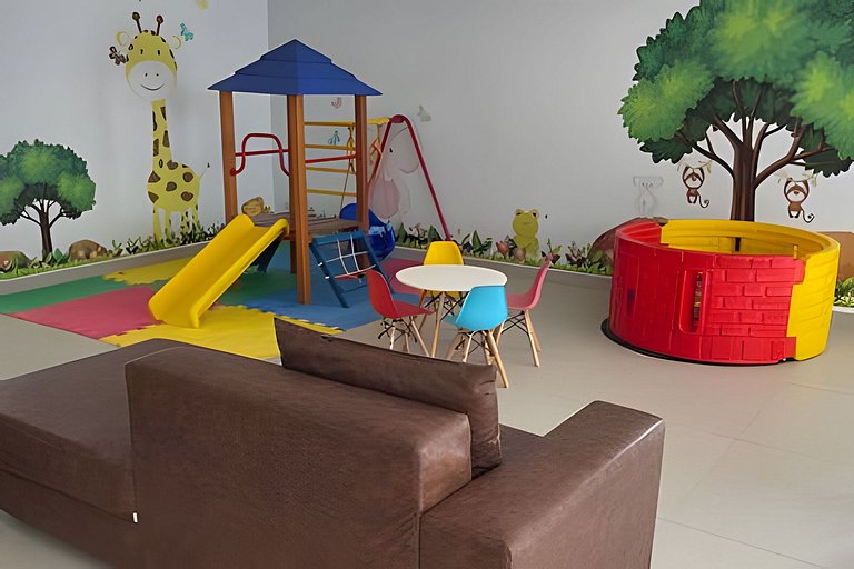 Apê com lazer completo em Governador Celso Ramos