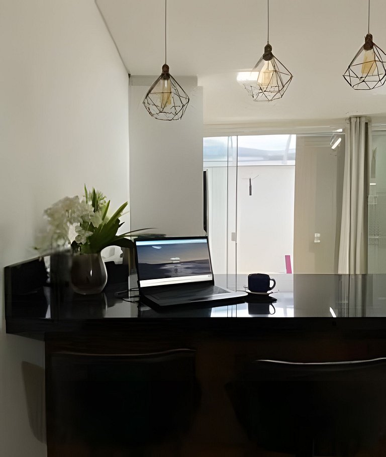 Praia & Home Office no Campeche