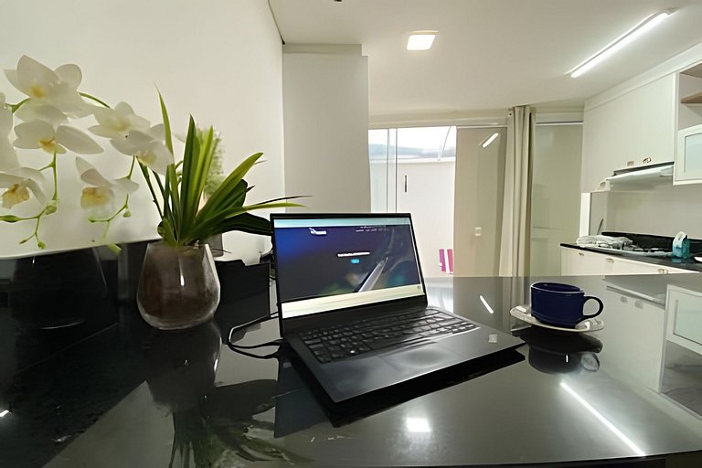 Praia & Home Office no Campeche