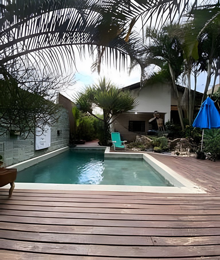 Casa Bali - piscina privativa e a 2min da praia