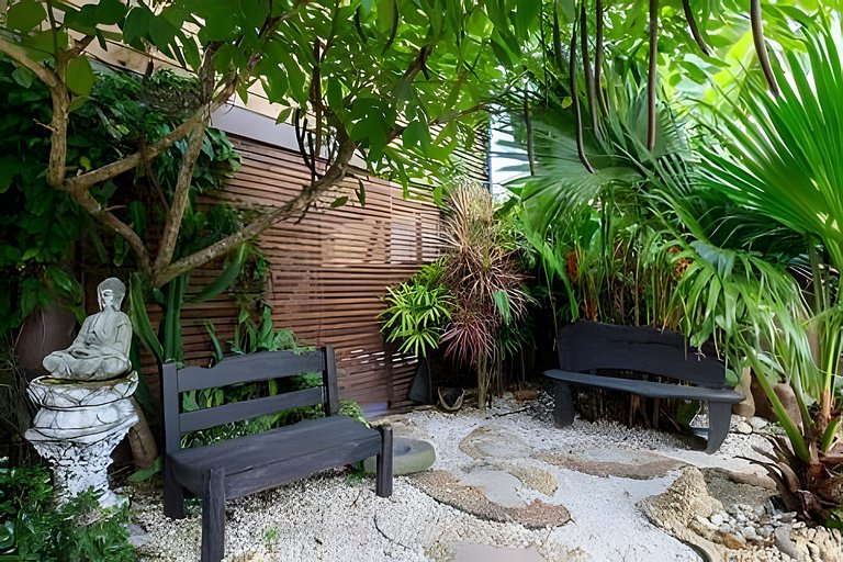 Casa Bali - piscina privativa e a 2min da praia