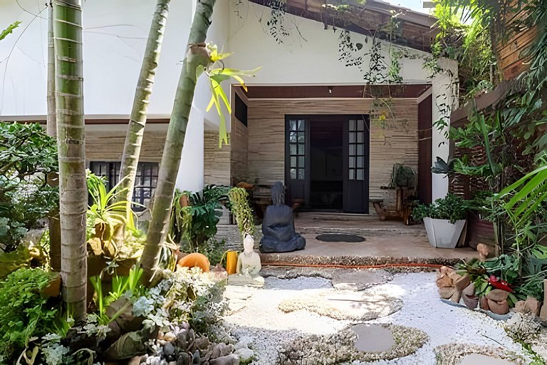 Casa Bali - piscina privativa e a 2min da praia