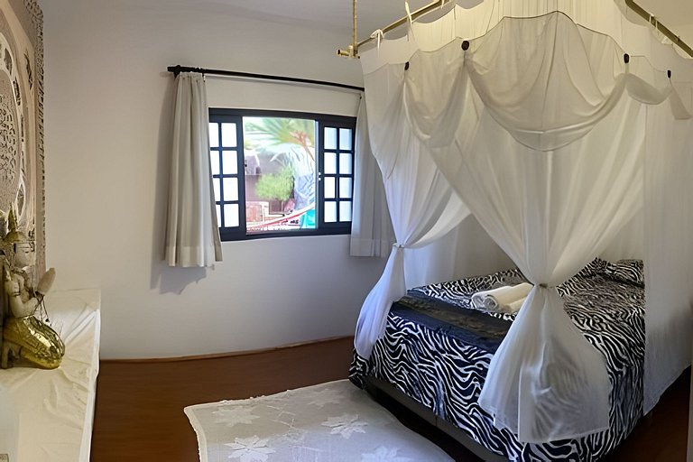 Casa Bali - piscina privativa e a 2min da praia