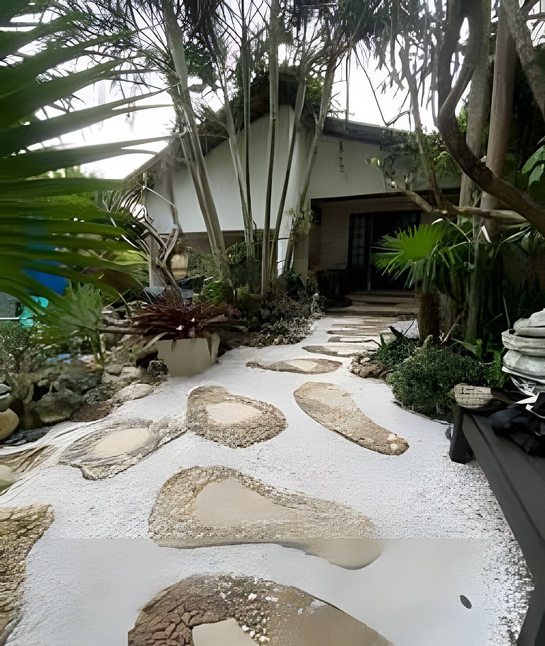 Casa Bali - piscina privativa e a 2min da praia