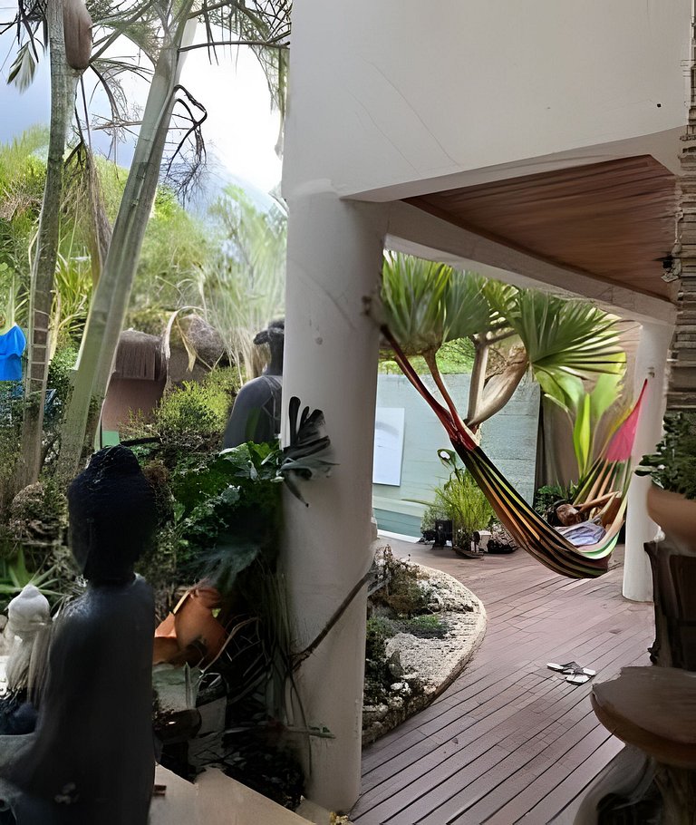Casa Bali - piscina privativa e a 2min da praia
